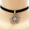 Pendanthalsband Edelweiss Necklace Women Costume Jewelry Flower Gift 231005