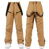 Autres articles de sport Pantalon de ski unisexe coupe-vent imperméable snowboard porter hiver extérieur chaud pantalons de sport de neige hommes femmes pantalons de ski 231005