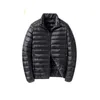 Herren-Daunenparkas STYLE ULTRA LIGHT SHORT DOWN JACKET Packbare, leichte Langarm-Pufferjacke mit durchgehendem Reißverschluss für Herren S-6XL 231005