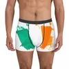 Unterhosen Herren Irland Flagge Unterwäsche Humor Boxershorts Höschen Männlich Weich S-XXL