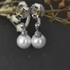 Pearl Fashion Earrings Designer Shipping Woman Bijoux Free Earring Jewelry Pendant örhängen smycken Högkvalitativ Dy Sier Nåltillbehör