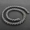 Chains 7 5-24'' Length Punk Vintage Men Viking Dragon Jewelry Hiphop 316L Stainless Steel 2 Kind Wear Method Chain Neckl270M