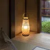 Lampes de table Vintage bambou artisanat lampes de Table à la main chambre chevet bureau lumières salon décor chaud bambou bois lampe YQ231006