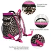 Pacotes de gelo Sacos isotérmicos RTS US Waterproof Cooler Bag Isolado Térmico Preto Leopard Vaca Mochilas Almoço Caixa de Almoço para Viagem de Acampamento Dom 231006