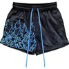 Pantalones cortos para hombres Gimnasio de verano Fitness para hombres Joggers Correr Entrenamiento Culturismo Masculino Bermudas Casual Transpirable Playa Swim Trunks