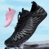 Chaussures d'eau Chaussures aquatiques antidérapantes Chaussures pieds nus à séchage rapide Chaussures de plage respirantes Chaussures de sport pour hommes pour la randonnée en lac 231006