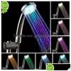 Bathroom Shower Heads Head Led Rainfall Sprayer Matically Color-Changing Temperature Sensor Water Saving Showerhead For Drop Deliver Dhskn