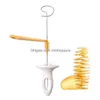 Fruit Vegetable Tools Potato Spiral Cutter Pumpkin Barbecue Kitchen Accessories 1 Set Drop Delivery Home Garden Dining Bar Dhfqr