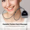 Andere Massageartikel Intelligentes, beheiztes, hängendes Hals- und Halswirbelsäulenmassagegerät, Kompresse, Mini, tragbar, EMS TENS, Geldbeutel, Rücken, Oberschenkelmassage, Schmerzlinderung, Entspannung, 231006