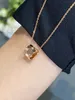 New Look Hot-selling Pendant Necklace Gold Plated Paperclip Chain Simple Cute Choker Layered Necklaces for for Women Fashion Jewelry