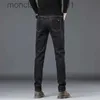 Jeans da uomo Jeans termici da uomo Inverno Neve Caldo Peluche Slim Jeans freddi Addensare in pile Denim Pantaloni lunghi elasticizzati Papà Pantaloni moda casual J231006