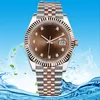 Luxe horloge designer horloges hoge kwaliteit dames aaa horloge 28 31 36 41 mm quartz mechanische horloges vouwgesp waterdicht lichtgevend goud 904L dhgate montre