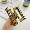 Hair Clips Barrettes Korean Large Acetate Accessories for Women Claw Clip Crab Clamps 10x5cm Charm Tortoiseshell tail Grip 231005