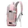 School Bags Pink Backpacks Female Outdoor Luggage Bag Women Travel Backpack Multifunction Large Capacity Sport Mochila Viaje 231005