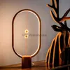 Table Lamps Creative Table LED Mini Balance Light Night Light Balance Lamp USB Bedside Night Lamp Decorative For Bedroom YQ231006