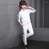 Tute da uomo 2023 Giacche per bambini Set Completo sportivo Stampa 2-13Y Ragazzo Ragazza Bambini Tuta Bambini Giacca casual Pantaloni 2 pezzi