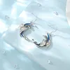 Polsino dell'orecchio Eudora argento sterling 925 drago luna orecchino per le donne fine gotico animale goccia fascino femminile gioielli regalo del partito 231005