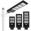 LED Solar Street Lamp Light Pir Sensor 80W 120W 160W Vattentät IP65 Vägg utomhus trädgårdslandskapssäkerhet222p