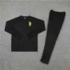 mens tracksuits designer football clothes black casual sport tracksuits jackt pants262A