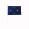 The European Union flag 14 x 21 cm small size banner 100 P C S LOT253O