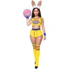 Women's Tracksuits Women's Basketball Football Auto Show Top Shorts Headwear Three Piece Set Cheerleading Cheer Team Performance Costumes T231006