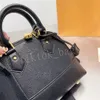 hochwertige echtes Leder Shell Geldbörsen Designer Frau Luxus Handtasche alte Blume Umhängetasche geprägte Umhängetaschen klassisch
