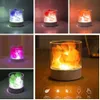 테이블 램프 ZK45 USB Crystal Light Natural Himalayan Salt Lam LED 램프 공기 정화기 따뜻한 참신 조명 테이블 램프 침실 용암 램프# YQ231006