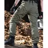 Pantaloni da uomo invernali Softshell termici da trekking tattici in pile cargo impermeabili pantaloni da lavoro caldi 231005