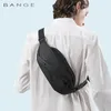 Evening Bags BANGE Big Capacity Waterproof Multifunction Crossbody Bag Men Shoulder Male Sling Chest For Waist Belt Matching 231006