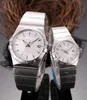 Relógio de casal da moda 27mm37mm movimento mecânico automático de 4 cores 904L montre de luxe