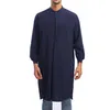Abbigliamento uomo Abito manica lunga Arabia Saudita Thobe Jubba Thobe Uomo Caftano Medio Oriente Islamico Jubba Camicia musulmana Male1581