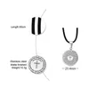 Pendant Necklaces Modyle 2021 Leather Chain Silver Color Cross Prayer Necklace For Man The 's Catholic Jewelry Whole287c