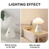 Lampes de table LED champignon veilleuse interrupteur tactile lampe de Table lampe de chevet Rechargeable pour chambre café Bar salon décoration de la maison YQ231006