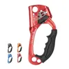 Carabiners Outdoor Rock Climbing SRT Professional Hand Ascender Device Mountaineer Handle Ascender左手右手クライミングロープツール231005