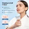 Ansiktsvårdsenheter Neck Beauty Device 8 Mode 7 Färger Lyftmaskin Minska dubbla hakan Anti Wrinkle Skin Drawing EMS Massager 231006