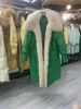 Kadınlar Down Parkas Kış Kadınlar Sıcak Palto% 90 Kaz Down Ceket Uzun Gerçek Kürk Yaka Kalın Lüks Dış Giyim Kadın Ceket Sokak Giyim 231005
