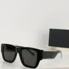 남성 여성 여름 패션 디자이너를위한 선글라스 6187 Square Plank 풀 프레임 야외 스타일 안티 ultraviolet 레트로 플레이트 UV400 Goggles 안경 무작위 상자