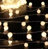 2M 20 LED ball Battery Operated LED String Lights for Xmas Garland Party Wedding Decoration Christmas Flasher Fairy Lights LL