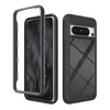 Funda transparente para teléfono con armadura transparente para Google Pixel 8 Pro 7a 7 7Pro 6a 6Pro 5 5a PC dura híbrida de doble capa y protección suave de TPU a prueba de golpes cubierta resistente completa