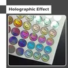 Other Decorative Stickers Anti-fake Hologram Laser Holographic Sticker warranty seal Label D MADE IN USA Security sticker for package 20mm 231005