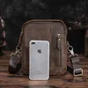 Akşam çantaları doğal deri erkek vintage tasarım omuz messenger çantası moda çapraz vücut çantası 8 "tablet tote mochila satchel 2070 231006