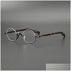 Fashion Sunglasses Frames Japanese Collection Of John Lennons Same Small Round Frame Republic China Retro Glasses Drop Delivery Access Dhxwg