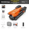 Drone RG500MAX 4K HD aérien RC avion double caméra quadrirotor pliable dépliant trois côtés évitement d'obstacles adapté aux adultes cadeau heureux pour les enfants trois piles A1