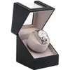 UE EE. UU. AU Reino Unido Enchufe Reloj mecánico automático Caja de bobinado Motor Shaker Watch Winder Holder Display Organizador de almacenamiento de joyas CX20080203q