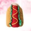 Dog Apparel Costume Clothes Circus Funny Burger For Christmas Party