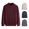 Pulls pour hommes automne et hiver pull tricoté décontracté à la mode avec pull d'isolation inférieur pull streetwear pull pull vêtements masculins