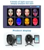 Yüz Bakım Cihazları Epilator 3D Cilt Tarayıcı Analizör Monitörü Makinesi Büyü Ayna Taşınabilir Test İngilizce Dedektör Kamera Test Analizi 231006