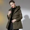 Kobiety damski parkas zima damskie kurtki Ultra lekki ciepły, swobodny płaszcz żeńska puffer kurtka z paskiem plus z kapturem płaszcz z kapturem 231005