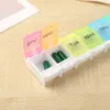 Colorful Pill Box Medicine Organizer 7 Days Weekly Pills Box Tablet Holder Storage Case Container Pillbox For Traveling ZZ