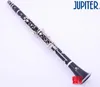 Nowy Jowisz JCL-700NQ B-Flat Tune Professional Wysokiej jakości instrumenty drewniane drewniane instrumenty klarnetu czarna rurka z akcesoriami obudowy